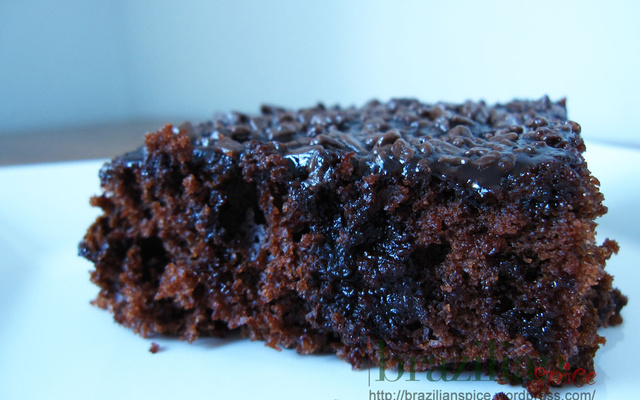 Bolo de chocolate com coca-cola