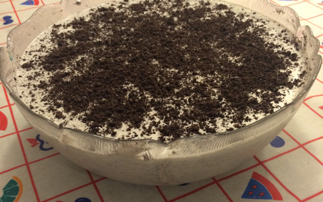 Mousse de oreo