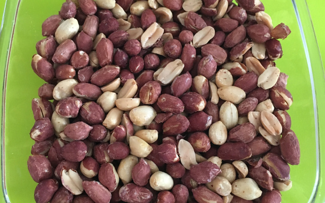 Amendoim salgado fritadeira elétrica