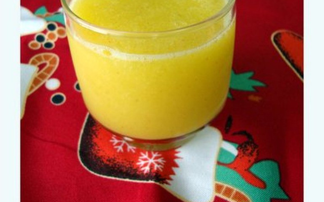 Suco de cascas de cajás do Lúcio Cezar