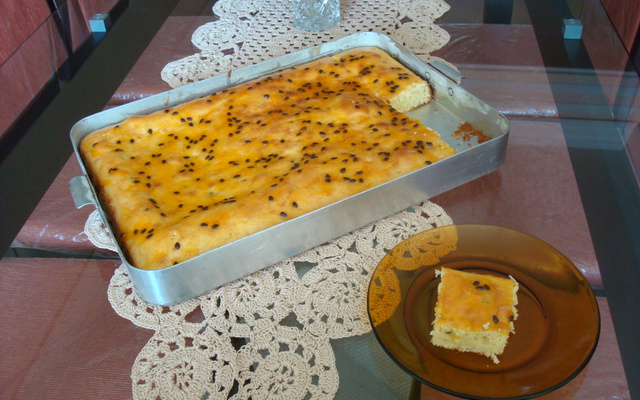 Bolo de maracujá