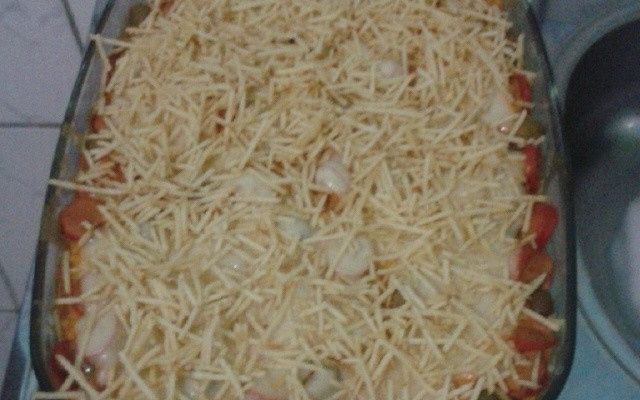 Cachorro quente de forno