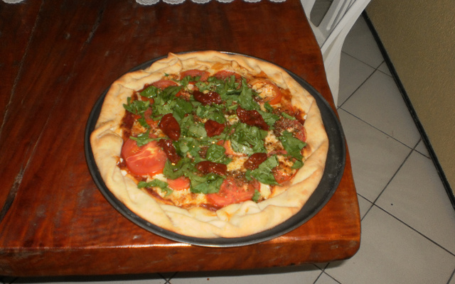 Massa de pizza artesanal