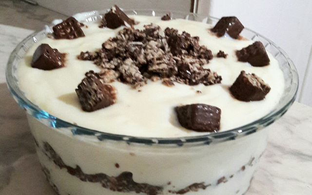 Pavê de Bis delicioso