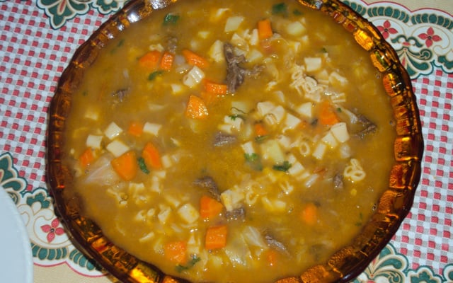 Sopa de carne