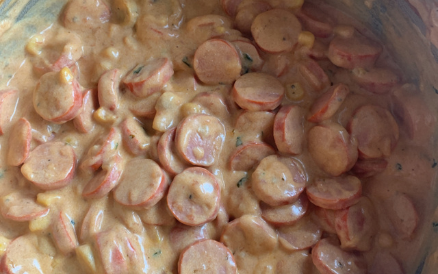 Estrogonofe de salsicha