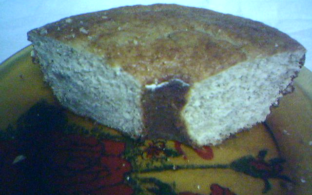 Bolo básico de banana