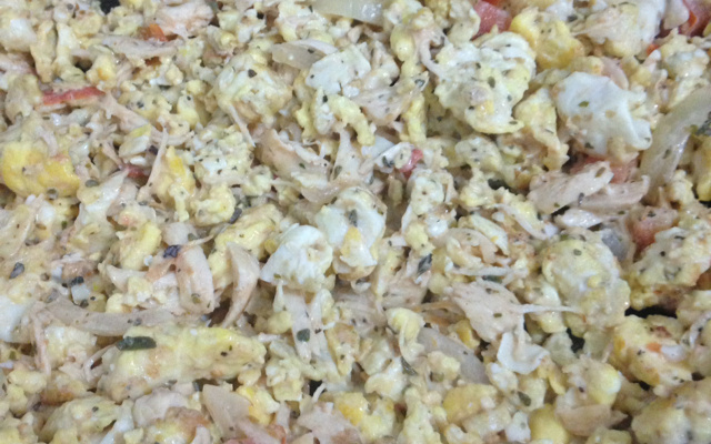 Mexido de ovo delícia