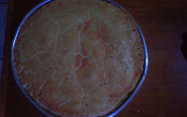 Empadão de frango com queijo