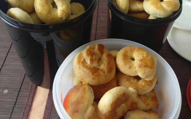 Rosquinha de creme de leite