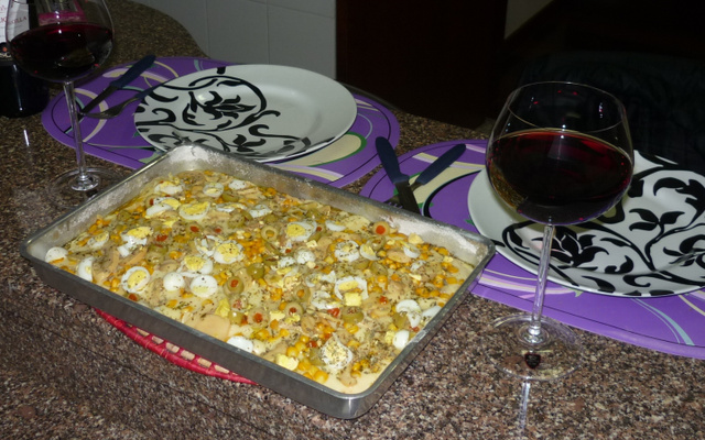 Deliciosa pizza de liquidificador