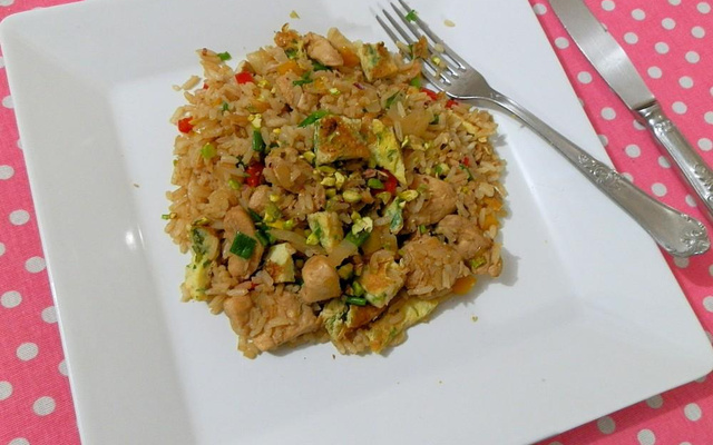 Arroz Chaufa - Peruvian Fried Rice