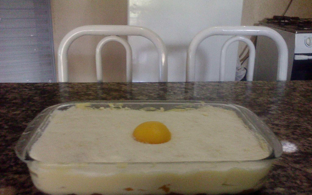 Pavê de pêssego fácil e gostoso