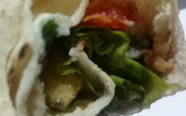 Shawarma misto de frango e carne