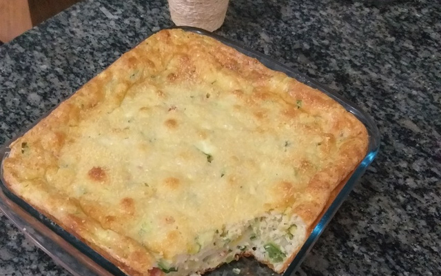 Torta de abobrinha rapidex