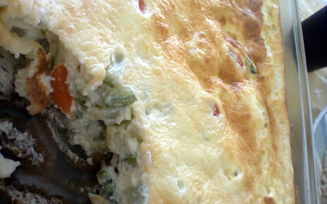 Souflé de legumes