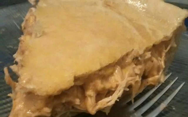 Empadão de frango com catupiry