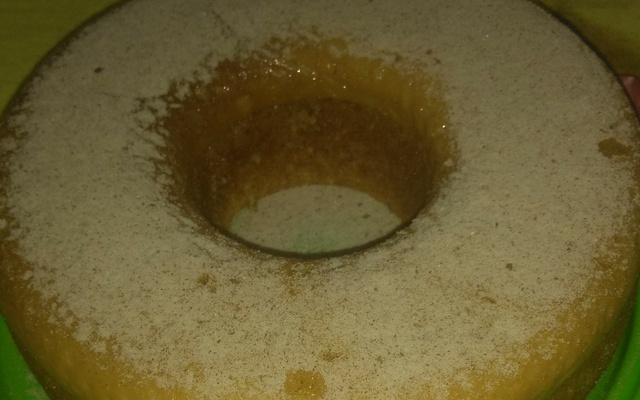 Bolo de churros invertido