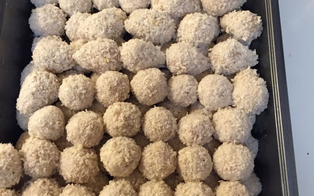 Massa de salgadinho para festa