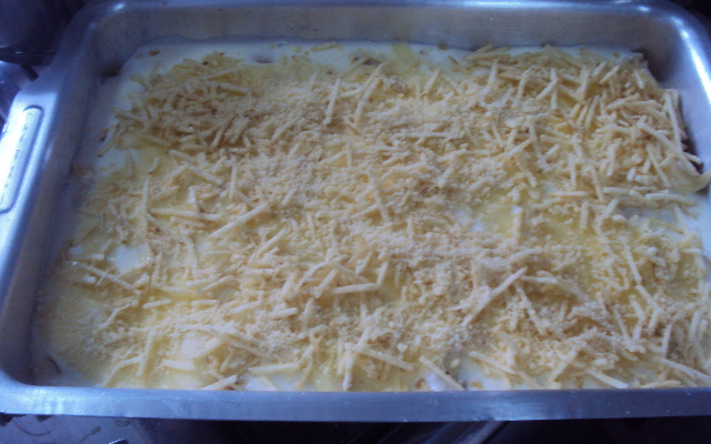 Frango com creme de leite e requeijão