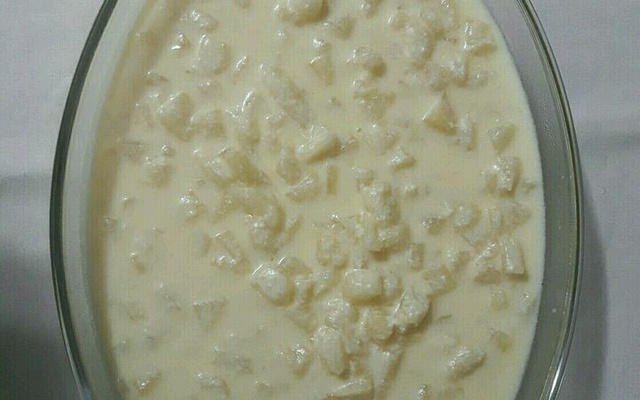 Gelado de abacaxi