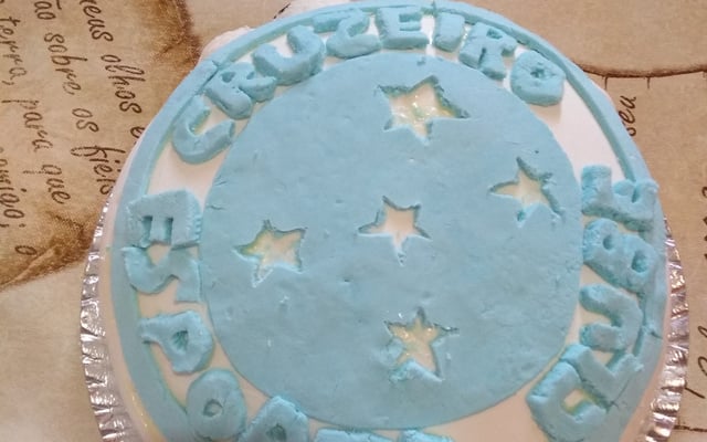 Glacê mármore fácil