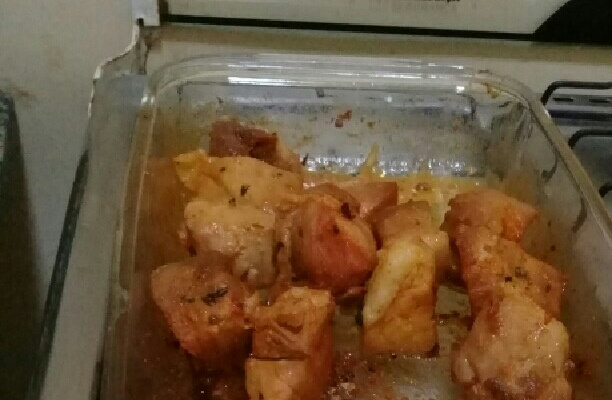 Pernil de porco assado