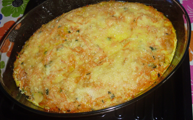 Torta de cenoura simples