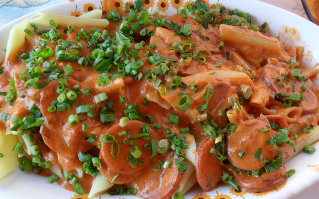 Macarrão cremoso (na panela de pressão)