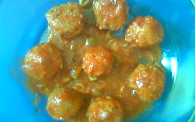 Almôndegas mais que rápidas da Viviane