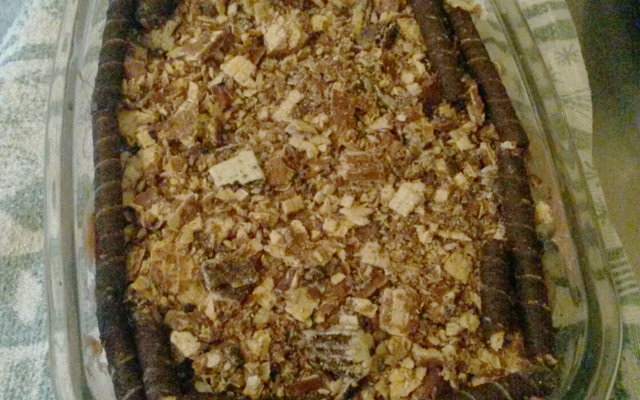 Pavê de bis sem ovo