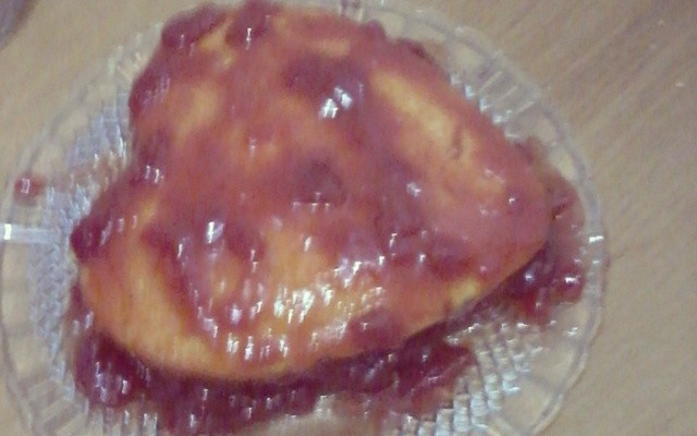 Bolo de fubá com goiabada