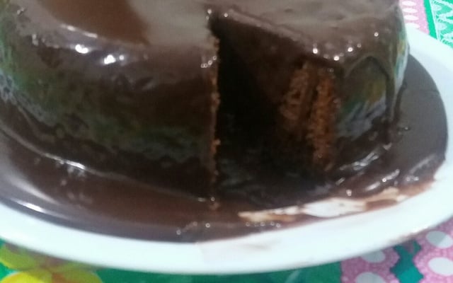 Bolo na panela elétrica de arroz