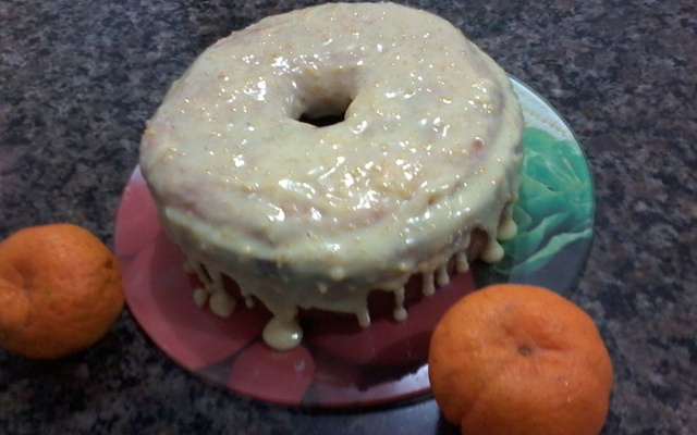 Bolo de bergamota de liquidificador