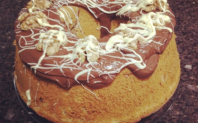 Bolo de nozes especial de Natal