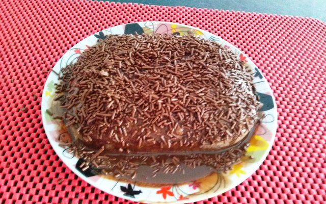 Bolo de caneca sem fermento