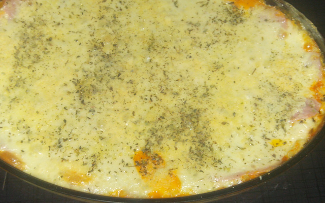 Lasanha de carne moída pratica