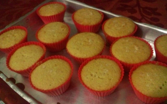 Muffins de coco rápidos
