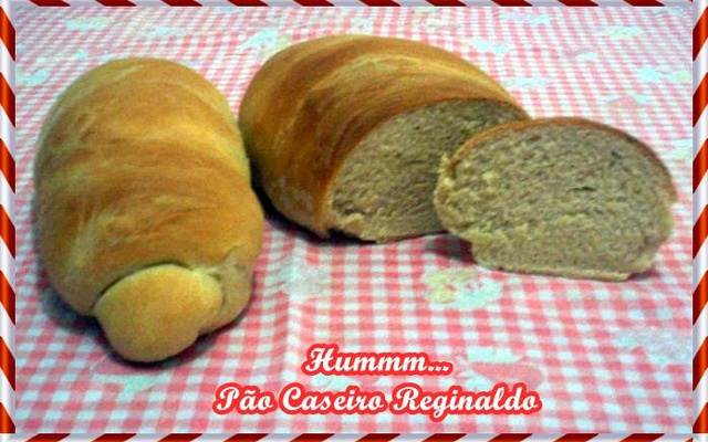 Pão caseiro facinho de fazer e comer , hummm..