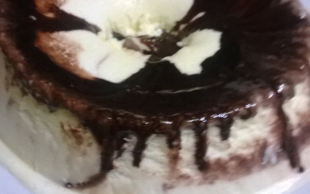 Pudim congelado da Fran