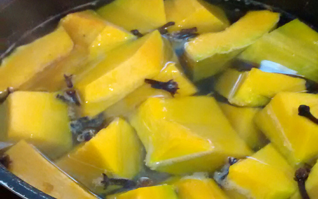 Doce de abóbora com coco