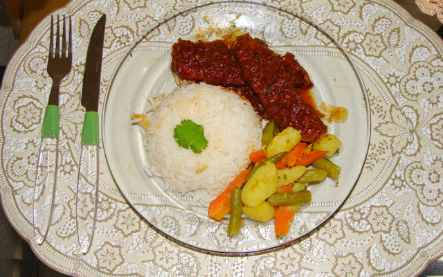 Carne ao molho de cerveja