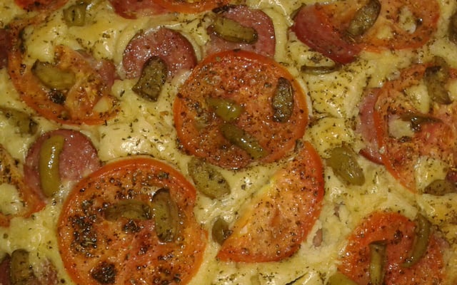 Torta de calabresa deliciosa