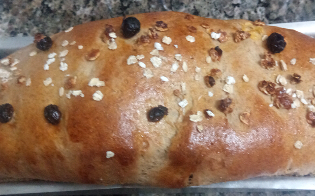 Pão de iogurte e grãos