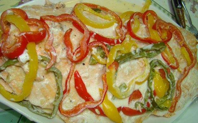 Salmão à moda baiana