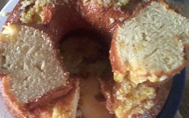 Bolo de laranja super fofo e molhadinho
