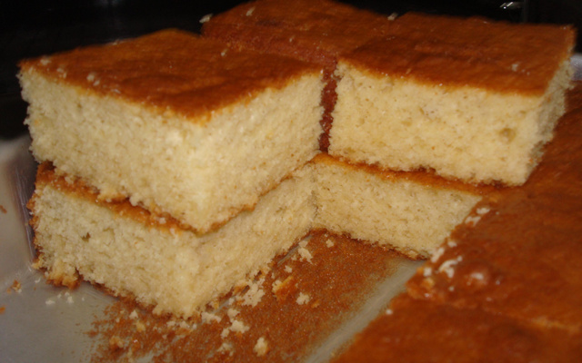 Bolo de coco delicioso