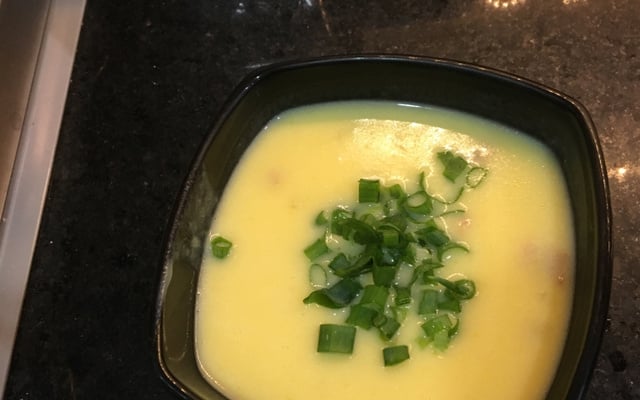 Caldo de mandioquinha