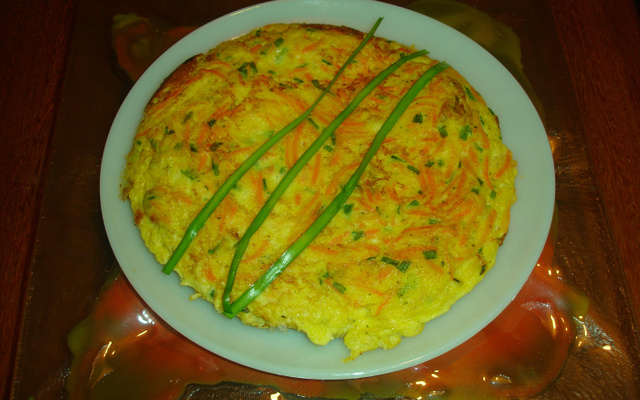 Omeletão de Nirá com Cenoura