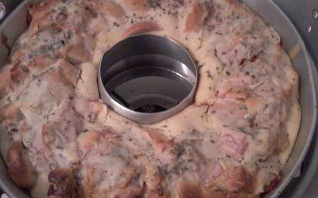 Torta italiana de pão